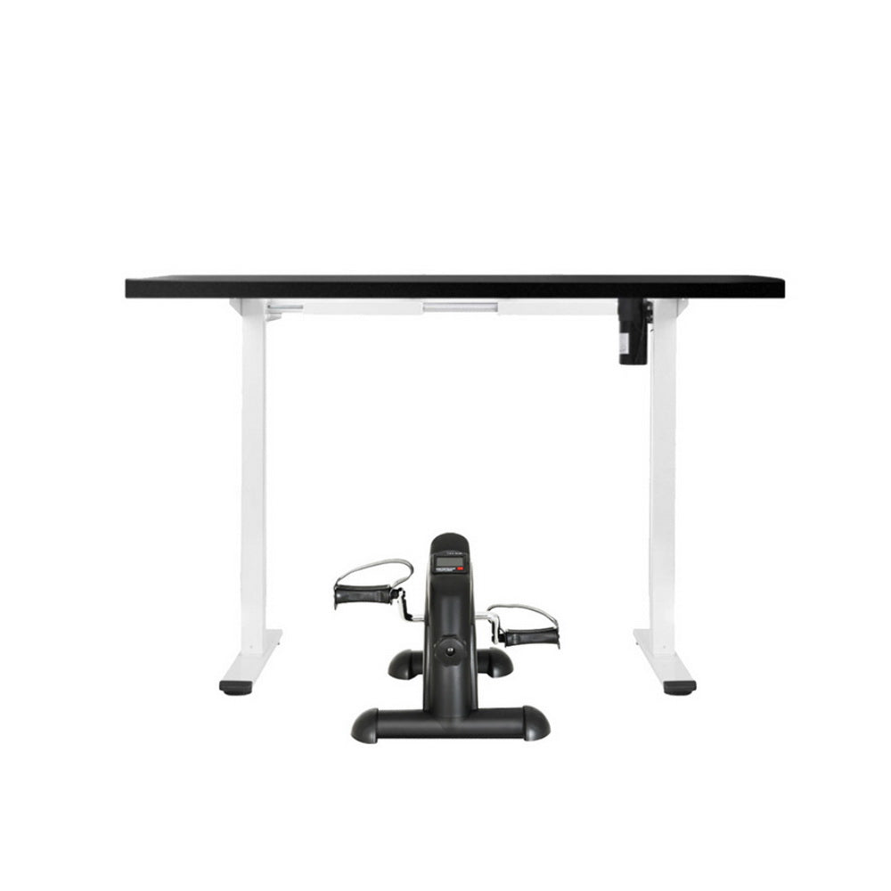 Artiss 140cm Electric Standing Desk with Pedal Exercise Bike