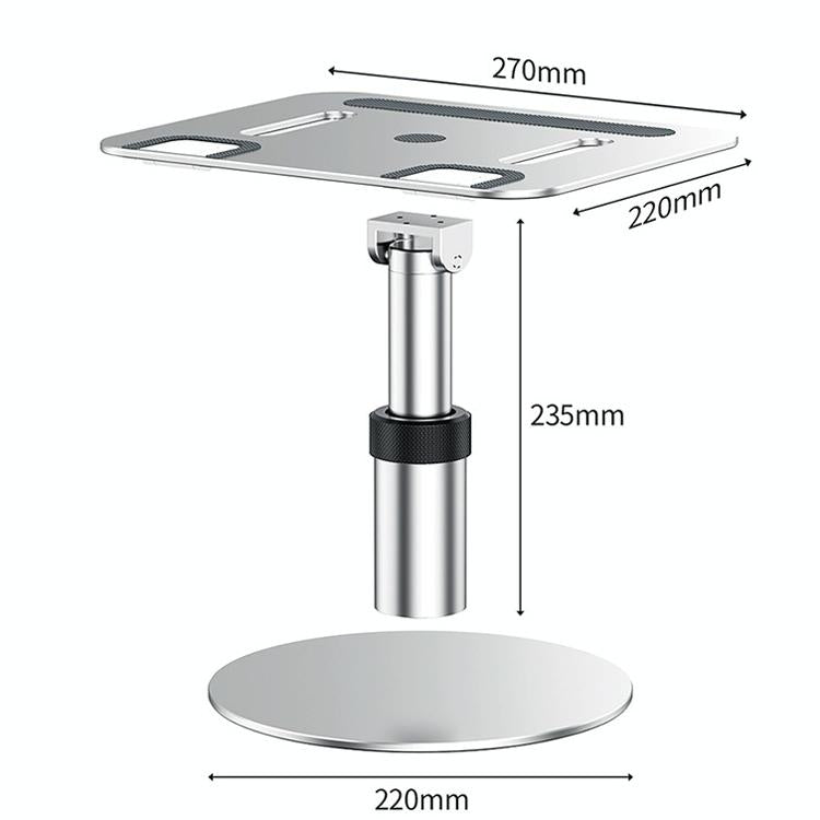Portable Aluminum Laptop Stand – Ergonomic & Cooling