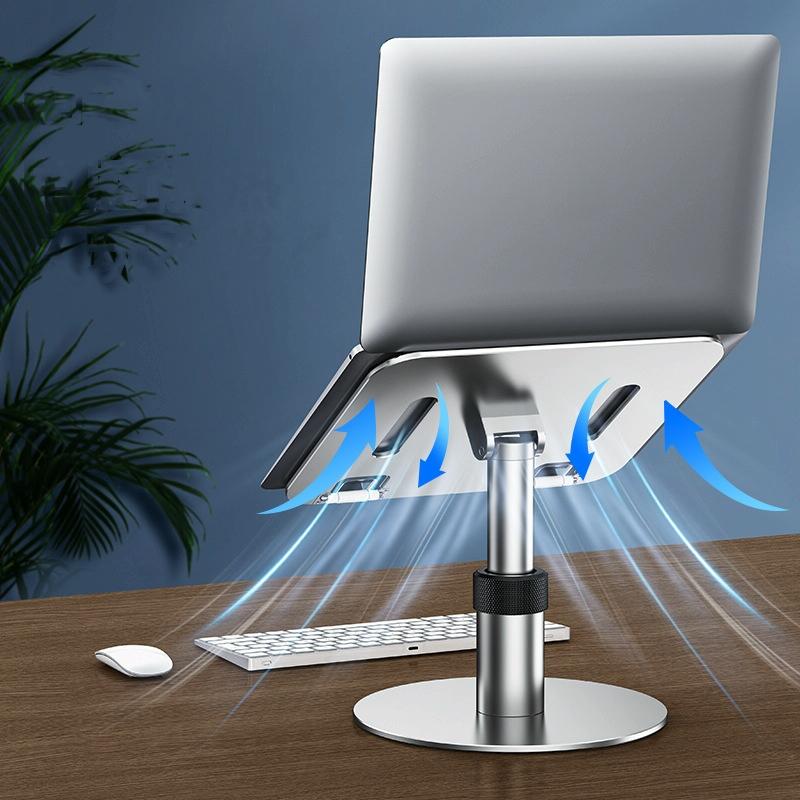 Portable Aluminum Laptop Stand – Ergonomic & Cooling