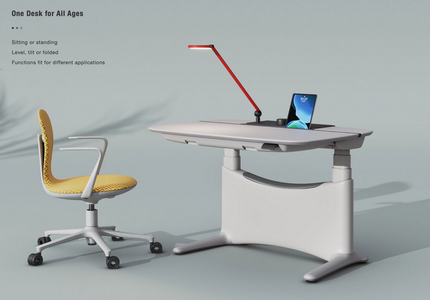 UFOU UPON 1.2m Motorized Height Adjustable Sit-Stand Desk Riser