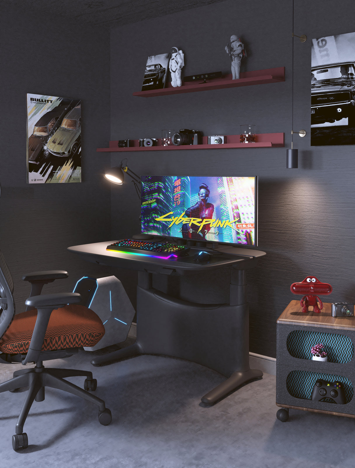 UFOU UPON 1.2m Motorized Sit-Stand Desk Riser