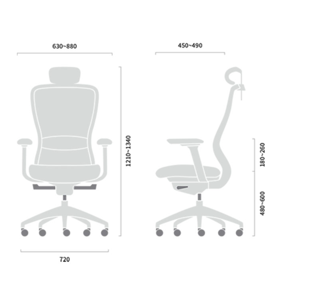 UFOU VX Ergonomic Gaming & Office Chair – Lion Mesh Design