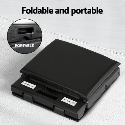 Artiss Under Desk Footrest Stool - Black