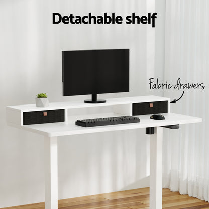 Artiss 120cm Electric Standing Desk with Storage Drawer