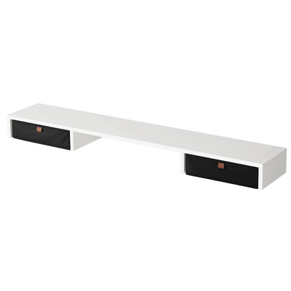 Artiss Standing Desk Storage Shelf with Removable Drawer – 120cm
