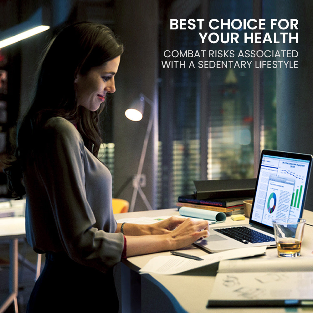 Fortia Corner Standing Desk, Electric Height Adjustable, 1730W