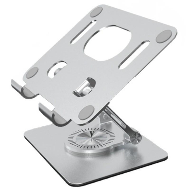 360° Rotating Aluminum Ergonomic Laptop Stand – Adjustable Height