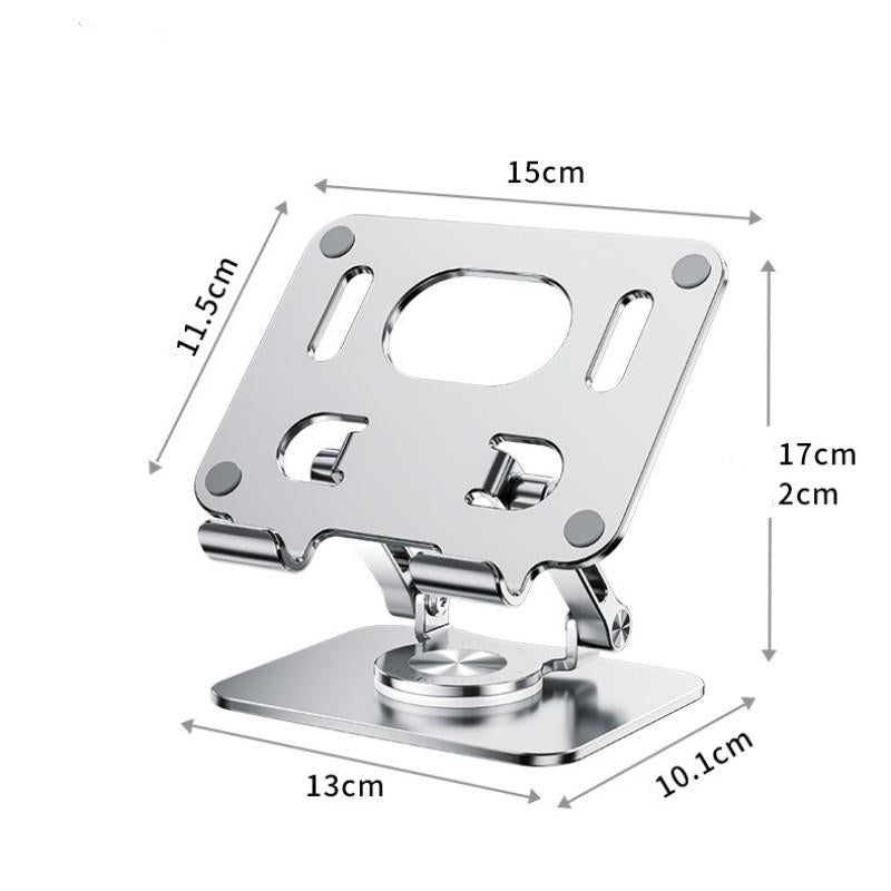 360° Rotating Aluminum Ergonomic Laptop Stand – Adjustable Height