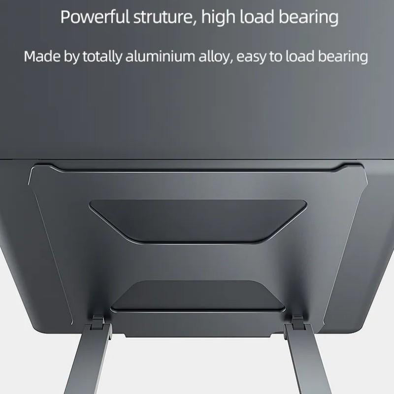 Aluminum Laptop Stand for 14-17.3 Inch Screens - Ergonomic