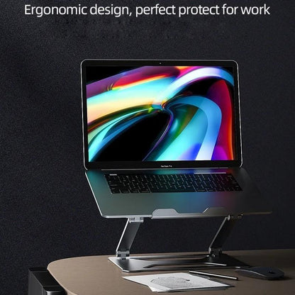Aluminum Laptop Stand for 14-17.3 Inch Screens - Ergonomic
