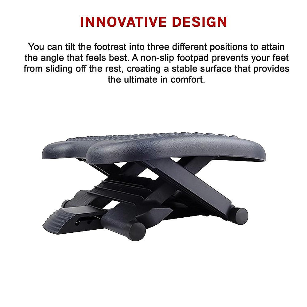 Ergonomic Under Desk Footrest for Office Chair