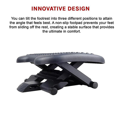 Ergonomic Under Desk Footrest for Office Chair