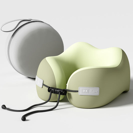 Green Office Pillow – Ergonomic Memory Foam Neck Support