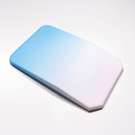 Gradual Blue Ergonomic PU Mouse Pad with Wrist Support