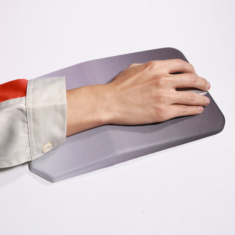 Gradual Pink Ergonomic PU Mouse Pad with Wrist Support