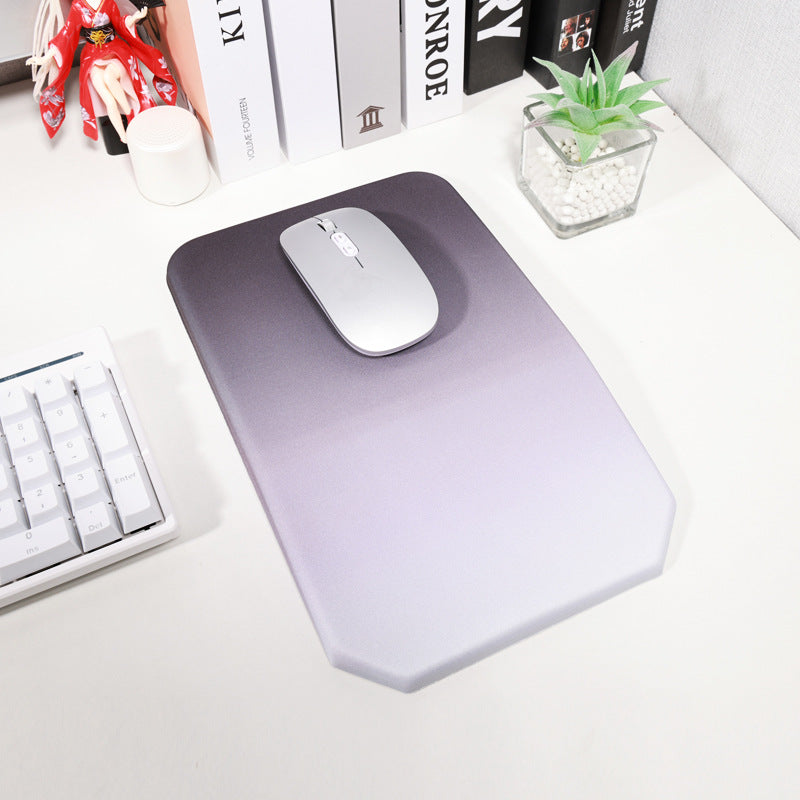 Gradual Pink Ergonomic PU Mouse Pad with Wrist Support